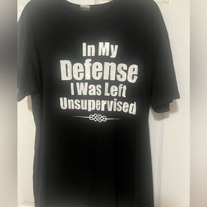 Mi Black Statement Tee